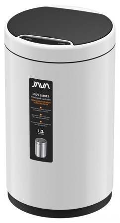 Мусорное ведро сенсорное 12 л JAVA S-882-12W