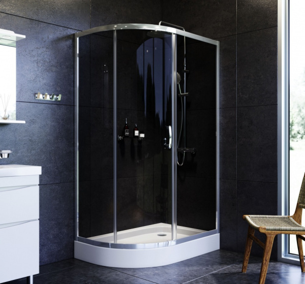 Душевой уголок (120х80) Am.Pm Like Solo Slide W83G-302U120CG