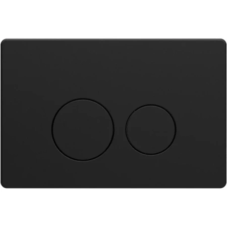 Кнопка смыва Oliveeka OL-R22-MB, черный матовый