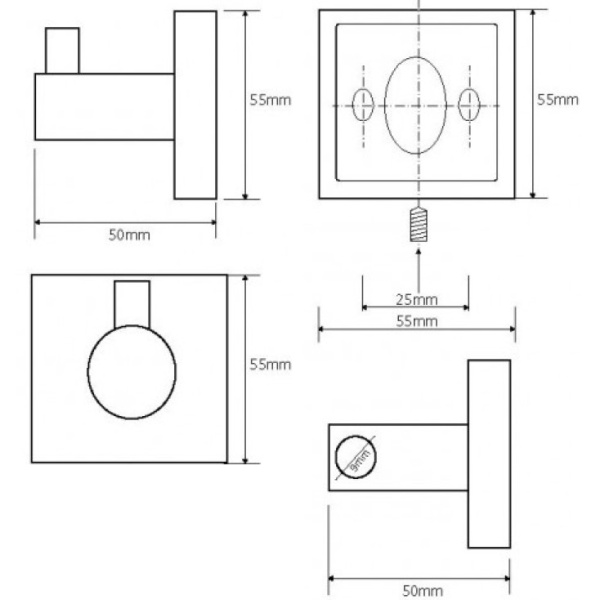 Крючок Bemeta BETA 132106022