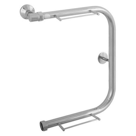 Полотенцесушитель водяной П-образный с двумя полками Сунержа 00-0004-5040