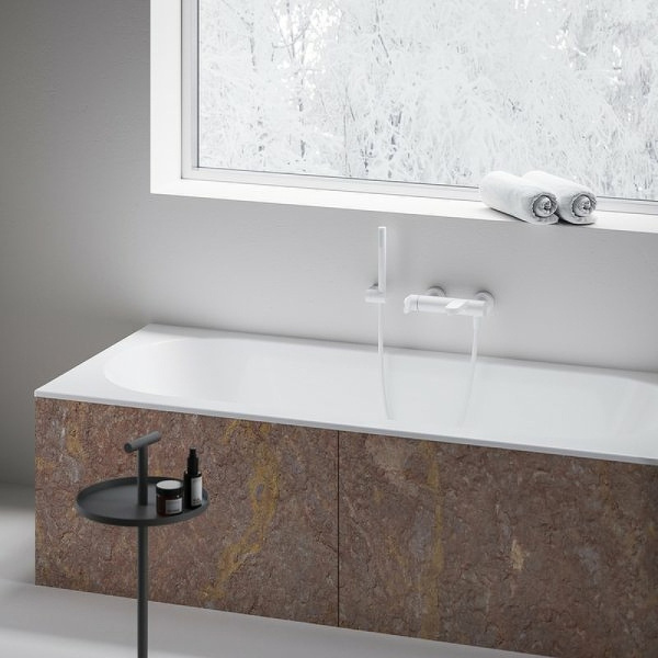 Смеситель для ванны Ravak Eleganta EL 022.10WV X070256 белый вельвет Смеситель для ванны Ravak Eleganta EL 022.10WV X070256 белый вельвет