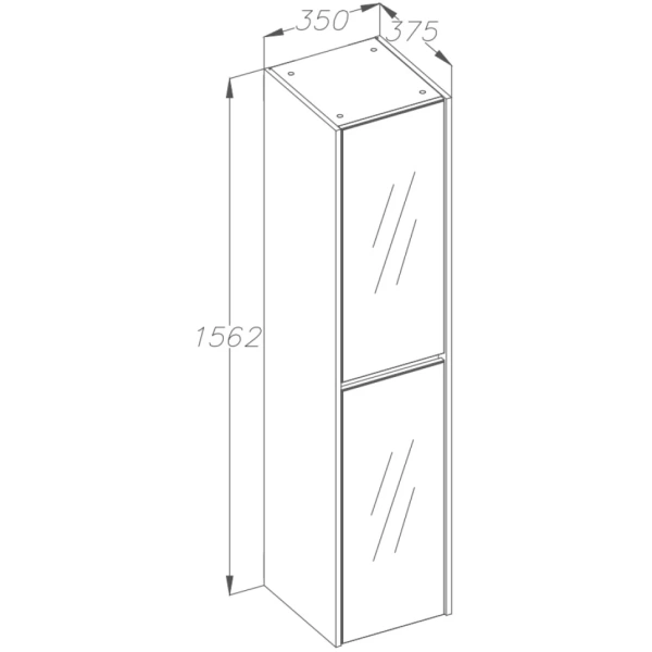 Пенал Opadiris Фреш, цвет белый/белый Z0000014801