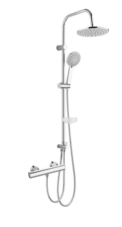 Душевая система Agger Thermo A2492200 с термостатом, хром
