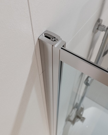 Душевая шторка на ванну CEZARES SLIDER-VF-11-90/150-C-Cr