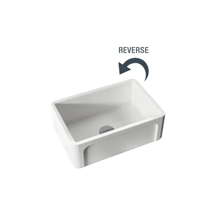 Кухонная мойка (68,6х47) Kerasan Hannah YORKSHIRE  542001 Белая