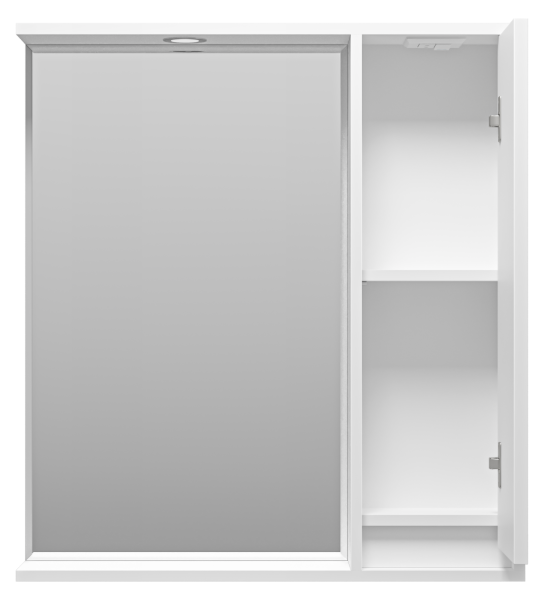 Зеркальный шкаф (73х80) Brevita Balaton 75 правый  BAL-04075-01-П