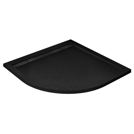 Поддон из искусственного мрамора (90х90) CEZARES TRAY-AS-R-90-30-NERO