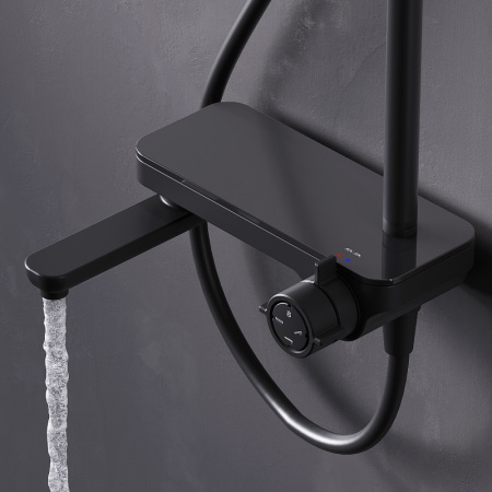 Душевая система с изливом Am.Pm Like F0780722