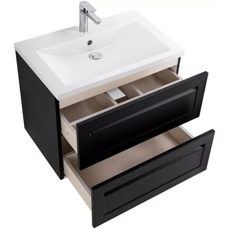 База под раковину Art&max AM-Platino-750-2C-SO-NM Черный