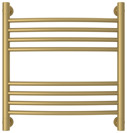 Полотенцесушитель Водяной Выгнутая Сунержа Богема + (50х50) Матовое Золото 032-0221-5050