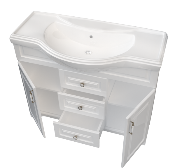 Тумба под раковину 1Marka  Прованс New 80Н