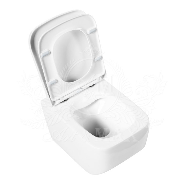 Сидение для унитаза с микролифтом Art&Max AM2032SC