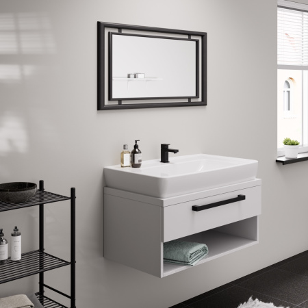 Кран для холодной воды без донного клапана Hansgrohe Vernis Shape 71592670 черный матовый