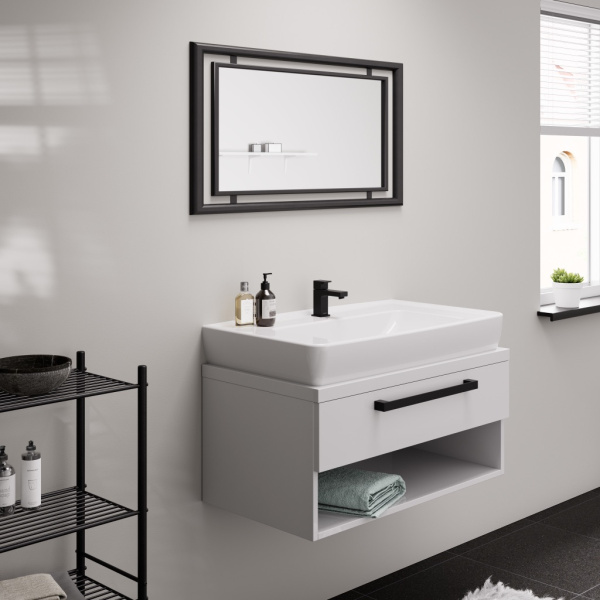 Кран для холодной воды без донного клапана Hansgrohe Vernis Shape 71592670 черный матовый