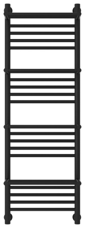 Полотенцесушитель Водяной Сунержа Богема 4 полки + (120х40) Матовый Черный 31-0224-1240