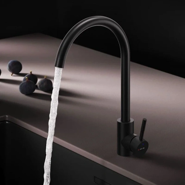Смеситель для кухни Am.Pm X-Joy S F85B07122 черный матовый