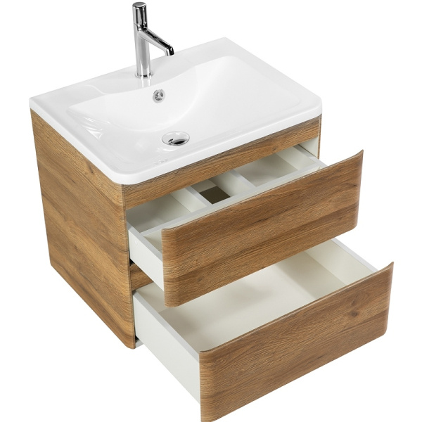 База под раковину BelBagno Albano ALBANO-700-2C-SO-RR подвесная Rovere Rustico