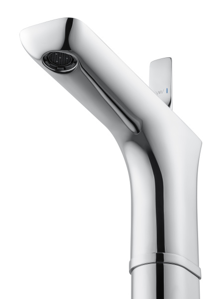 Смеситель для раковины высокий WONZON & WOGHAND SHARK, хром WW-48B1104-CR