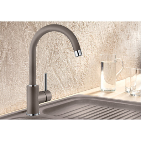 Смеситель Blanco Mida Silgranit (белый) 524204