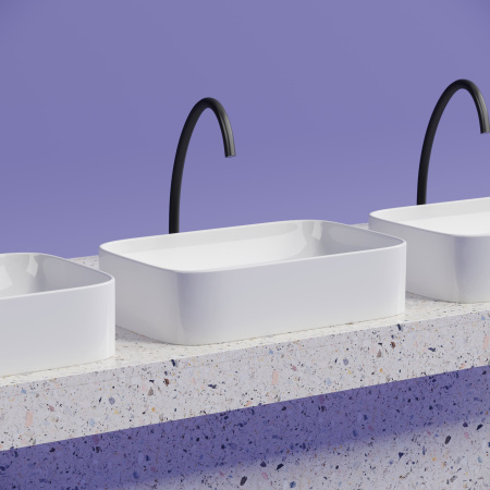 Раковина накладная (60,5х38) Ceramica Nova ELEMENT CN6053