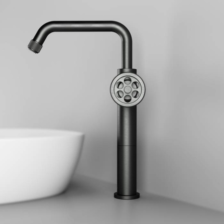 Смеситель для настольного умывальника графит IDDIS Grange (GRAGMR1i01)