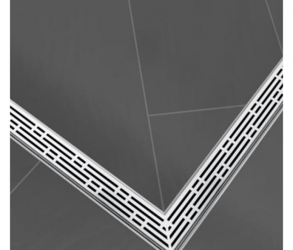 Решетка угловая TECE 611210