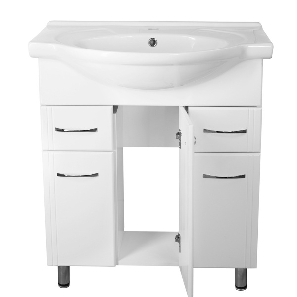 Тумба под раковину напольная  Style Line Эко Стандарт ЛС-00002286 белый