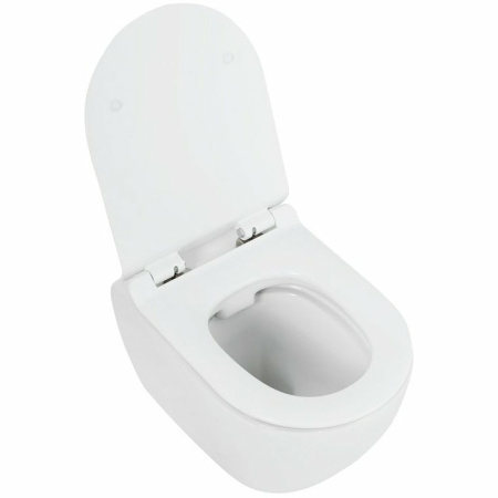 Унитаз подвесной безободковый CEZARES STYLUS CZR-513-TH-R/CZR-2011-SC микролифт