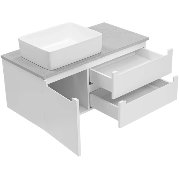 Тумба с раковиной Brevita Cargo 100 УТ000024162