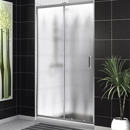 Душевая дверь (110х195) BelBagno UNO-195-BF-1-110-CH-CR шиншила