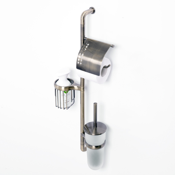 Туалетный ершик комбинированный подвесной WasserKRAFT K-1458