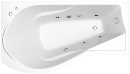 Акриловая ванна BAS Капри (Kapri) 170х80 без гидромассажа В 00015