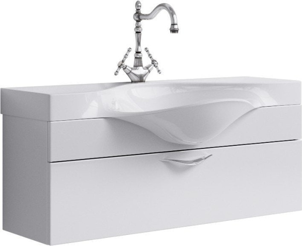 Тумба под раковину Aqwella Broadway Brw.01.10/001/W