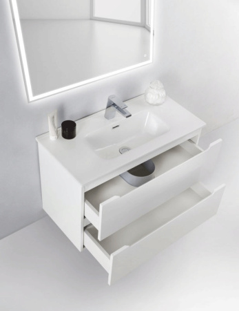 База под раковину подвесная BelBagno ETNA39-800/390-2C-SO-BL-P Bianco Lucido