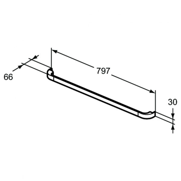 Ручка Ideal Standard Tonic II R4359FM