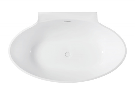 Акриловая ванна (172х103) ABBER AB9237 без гидромассажа, белый