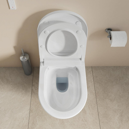 Унитаз подвесной с функцией биде Duravit D-Neo 654000012004300