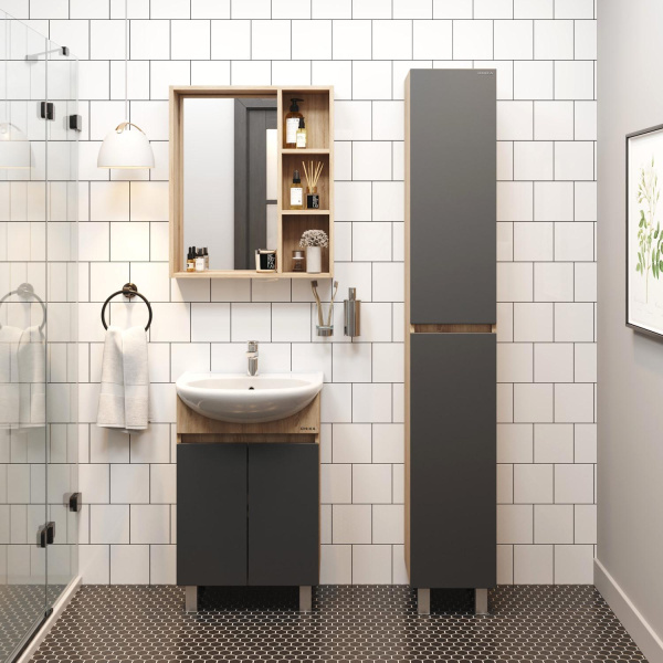 Тумба под раковину напольная Onika Милтон 55 105560