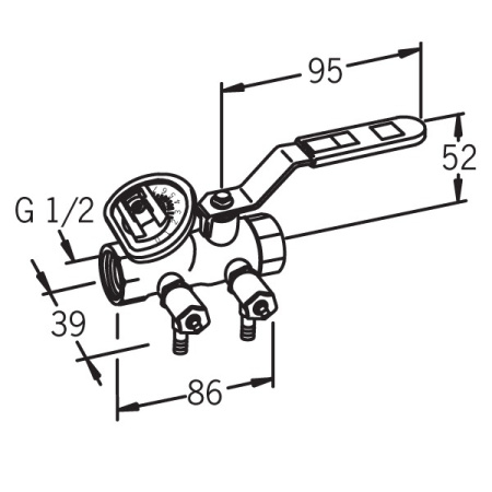 Магистральный регулирующий клапан Oras 410215