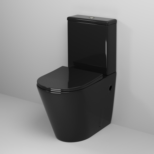 Унитаз напольный безободковый Grossman Color GR-4480BS с сиденьем микролифт