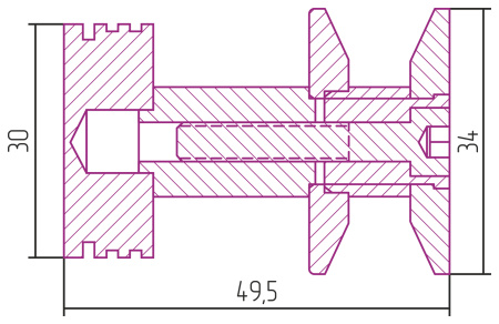 Вешалка Сунержа Каньон 00-2010-0003