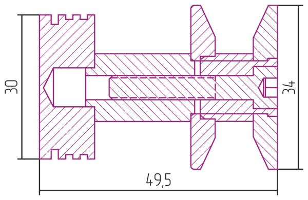 Вешалка Сунержа Каньон 00-2010-0003