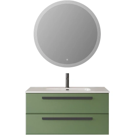 Тумба под раковину Cezares ECO-CER-N-1000-2C-SO-PS-P Фисташковый Софт без ручек