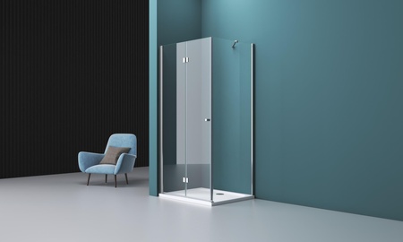 Душевой уголок (100х100) BelBagno ALBANO-AS-1-100-C-Cr