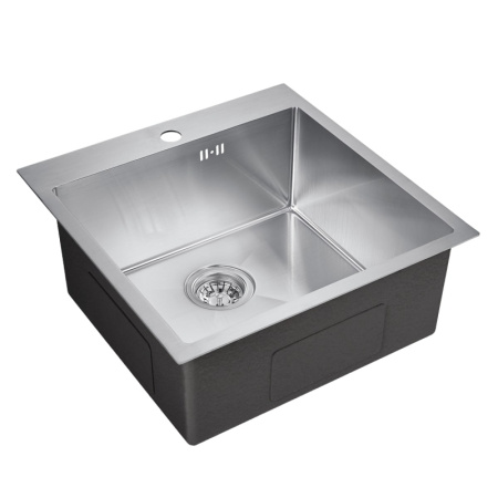 Кухонная мойка (51,5х51,5) EMAR EMB-116 PVD Nano Satine