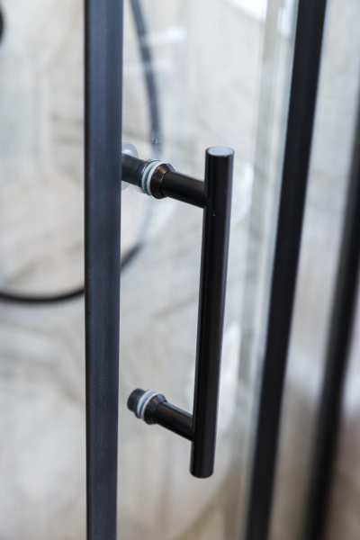 Душевой уголок (90х90) CEZARES ECO ECO-O-R-2-90-C-NERO