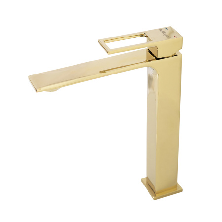 Смеситель для раковины BelBagno LUCE LUC-LMC-ORO-W0