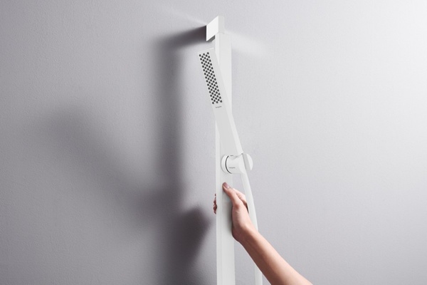 Ручной душ Hansgrohe Pulsify E 100 1jet EcoSmart+ 24321700 белый матовый