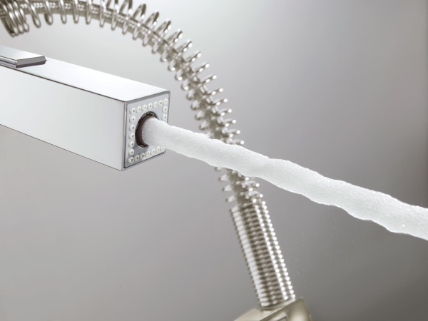 Смеситель для кухни однорычажный Grohe Eurocube 31395 000 (31395000) хром